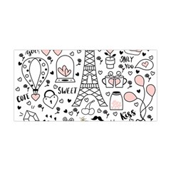 Big Collection With Hand Drawn Objects Valentines Day Yoga Headband