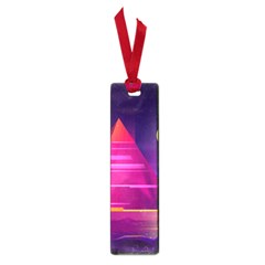 Egyptian Pyramids Night Landscape Cartoon Art Small Book Marks by Bedest