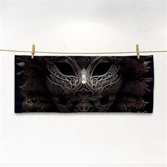 Mask Tribal Hand Towel by Ndabl3x