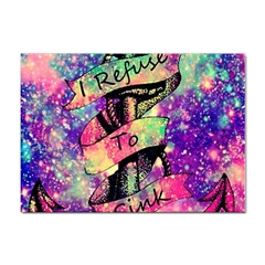 Anchor Purple Space Sticker A4 (10 Pack) by Bedest