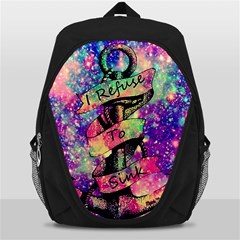 Anchor Purple Space Backpack Bag