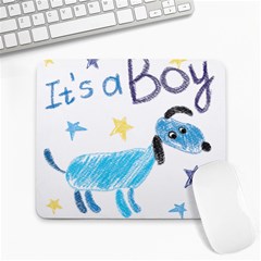 It s A Boy Large Mousepad by morgunovaart