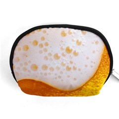 Beer Foam Texture Macro Liquid Bubble Accessory Pouch (medium)