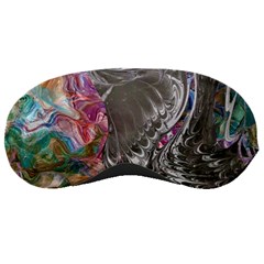 Wing On Abstract Delta Sleep Mask by kaleidomarblingart