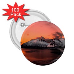 Surreal Mountain Landscape Lake 2 25  Buttons (100 Pack)  by Bedest