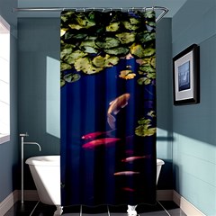 Koi Fish Carp Shower Curtain 36  X 72  (stall)  by Cemarart