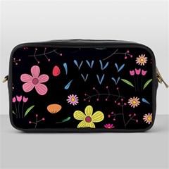 Beautiful Flower Plants Aesthetic Secret Garden Toiletries Bag (one Side) by Grandong