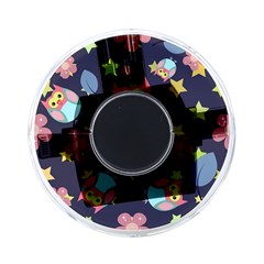 Owl Stars Pattern Background On-the-go Memory Card Reader by Grandong