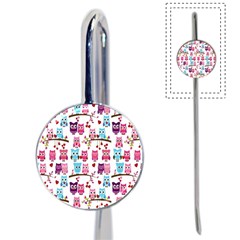 Owl Pattern Book Mark by Cemarart