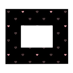 Heart, Background White Wall Photo Frame 5  X 7  by nateshop