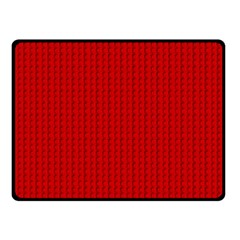 Ed Lego Texture Macro, Red Dots Background, Lego, Red Fleece Blanket (small) by nateshop