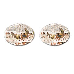 Ancient Egyptian Art Egypt Cufflinks (oval) by Proyonanggan