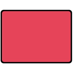 Pink, Color, Background, Monochromic, Minimalism Fleece Blanket (large) by nateshop