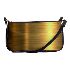 Golden Textures Polished Metal Plate, Metal Textures Shoulder Clutch Bag by nateshop