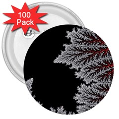 Aesthetic Outer Space Cartoon Art 3  Buttons (100 Pack) 