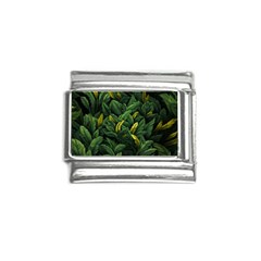 Banana Leaves Italian Charm (9mm) by goljakoff