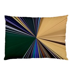 Colorful Centroid Line Stroke Pillow Case