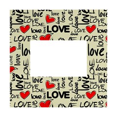 Love Abstract Background Love Textures White Box Photo Frame 4  X 6  by nateshop