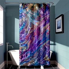 Amethyst Flow Shower Curtain 36  X 72  (stall) 