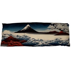 Hokusai Moutains Japan Body Pillow Case (dakimakura) by Bedest