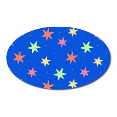 Background Star Darling Galaxy Oval Magnet