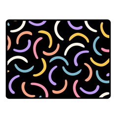 Abstract Pattern Wallpaper Fleece Blanket (small)