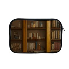 Books Book Shelf Shelves Knowledge Book Cover Gothic Old Ornate Library Apple Macbook Pro 13  Zipper Case by Maspions