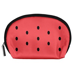 Watermelon Melon Fruit Healthy Food Meal Breakfast Lunch Juice Lemonade Summer Accessory Pouch (large) by Maspions