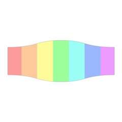 Rainbow Cloud Background Pastel Template Multi Coloured Abstract Stretchable Headband by Maspions