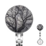 Landscape forest ceiba tree, guayaquil, ecuador Stainless Steel Nurses Watch Front