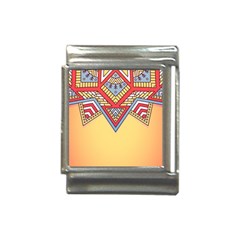 Mandala Sun Italian Charm (13mm) by goljakoff