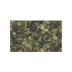 Green Camouflage Military Army Pattern Sticker (rectangular)