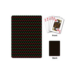 Geometric Pattern Design Line Playing Cards Single Design (mini)