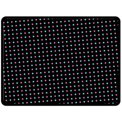 Pattern Dots Dot Seamless Fleece Blanket (large)