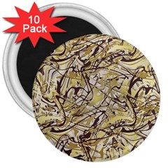 Marble Texture Pattern Seamless 3  Magnets (10 Pack) 