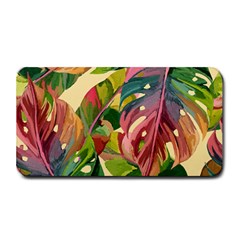 Monstera Colorful Leaves Foliage Medium Bar Mat by Maspions