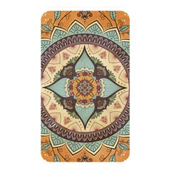 Mandala Floral Decorative Flower Memory Card Reader (rectangular)