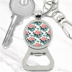 Flowers Hydrangeas Bottle Opener Key Chain