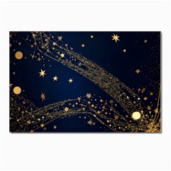 Starsstar Glitter Postcard 4 x 6  (pkg Of 10) by Maspions