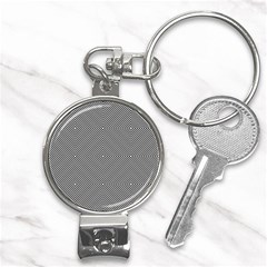 Abstract Diagonal Stripe Pattern Seamless Nail Clippers Key Chain