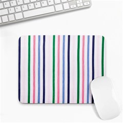 Stripes Pattern Abstract Retro Vintage Small Mousepad by Maspions