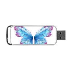 Butterfly-drawing-art-fairytale  Portable Usb Flash (two Sides) by saad11