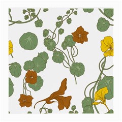 Nasturtium Flower Plant Leaves Medium Glasses Cloth (2 Sides)