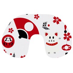 Assorted Illustration Lot Japan Fundal Japanese Travel Neck Pillow