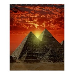 Pyramids Egypt Monument Landmark Sunrise Sunset Egyptian Shower Curtain 60  X 72  (medium)  by Proyonanggan