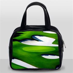 Golf Course Par Green Classic Handbag (two Sides) by Proyonanggan