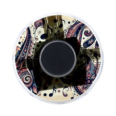 Paisley Print Musical Notes8 On-the-go Memory Card Reader