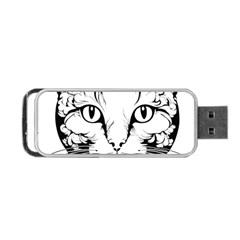 Cat - Artistic Paper Cut Portable Usb Flash (two Sides) by 2607694c