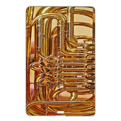 Tuba Valves Pipe Shiny Instrument Music Name Card Style Usb Flash Drive by Ravend