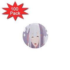 Emilia Rezero 1  Mini Magnets (100 Pack) 